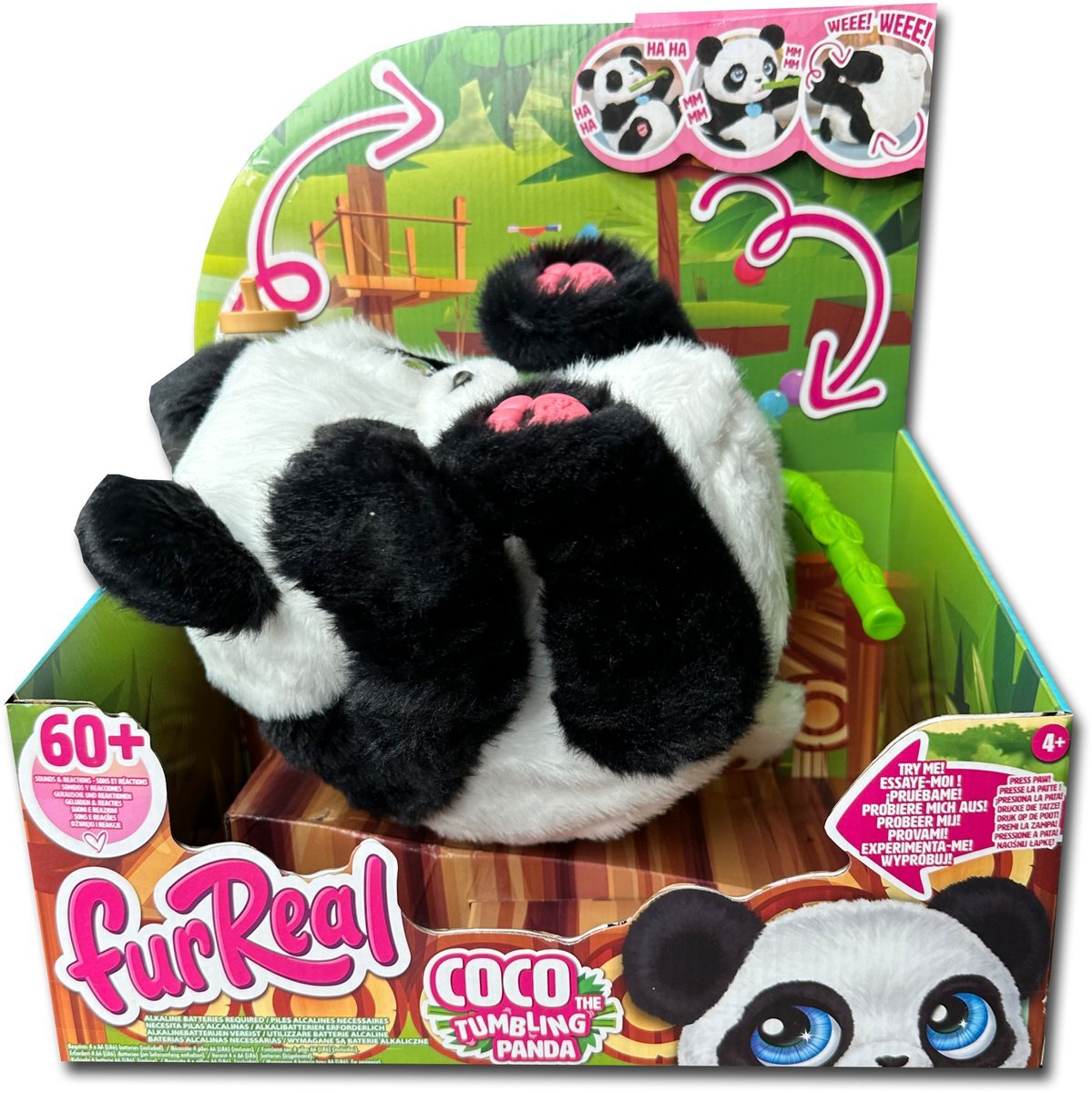 EAN 886144281662 - Just Play FurReal - Coco De Rollende Panda imagen 4