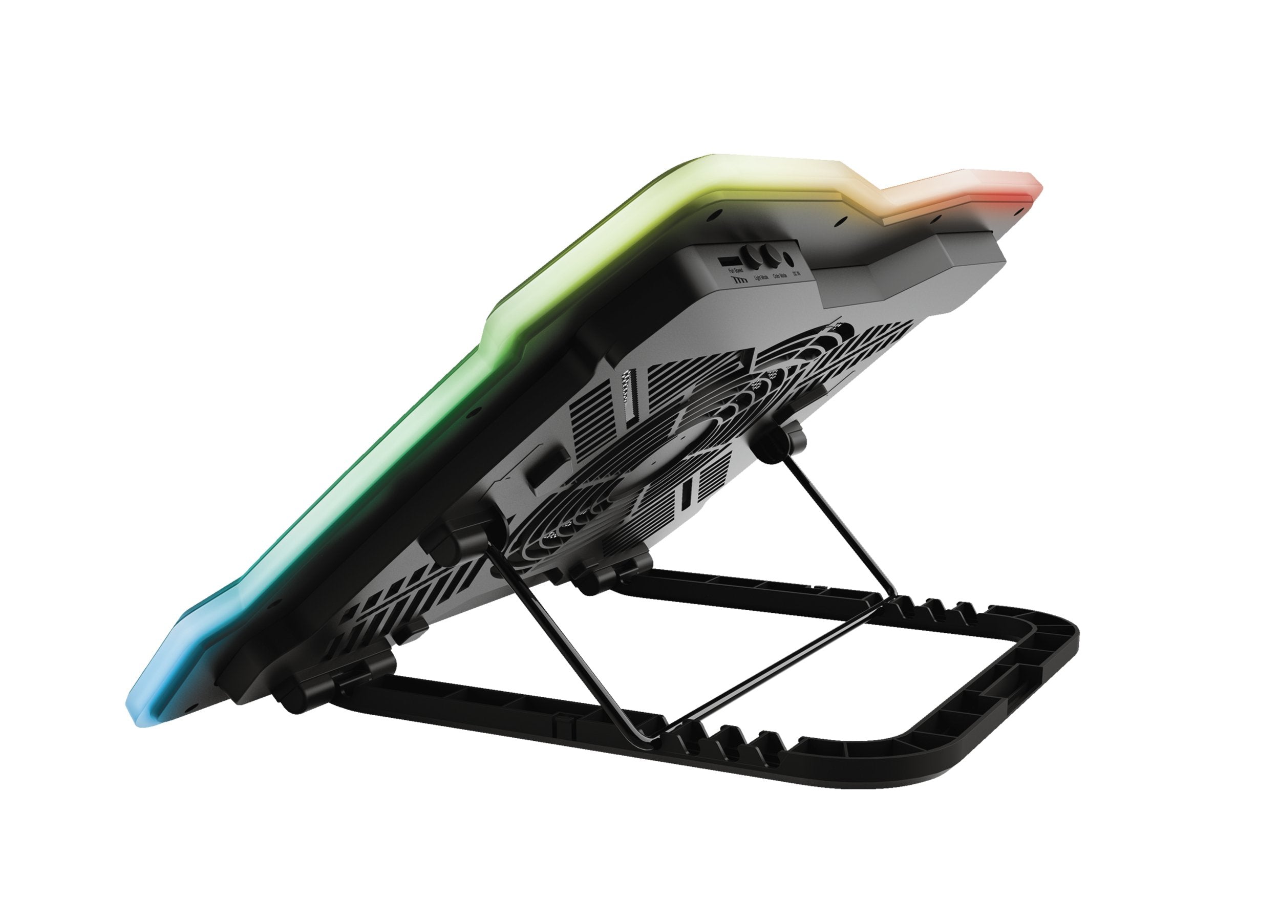 Soporte Refrigerante Trust Gaming Gxt 1126 Aura Para Portátiles Hasta 17' Iluminación Led
