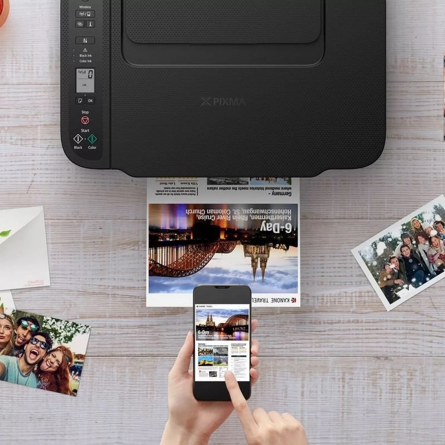 Canon Pixma Ts3550i Impresora Multifuncion Color Wifi 4977c006