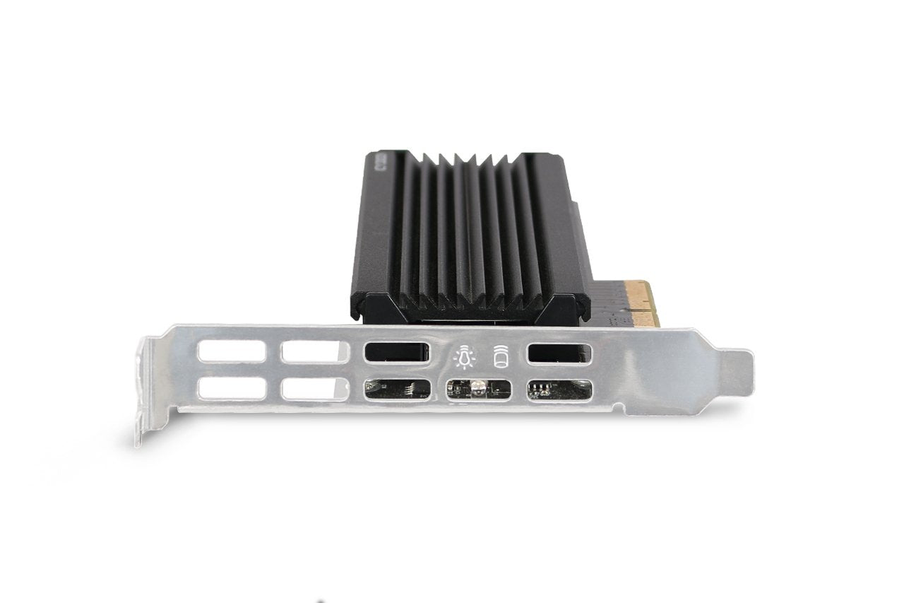Adaptador Icydock M.2 Nvme Disco Ssd A Tarjeta Adaptadora Pcie Con Calor