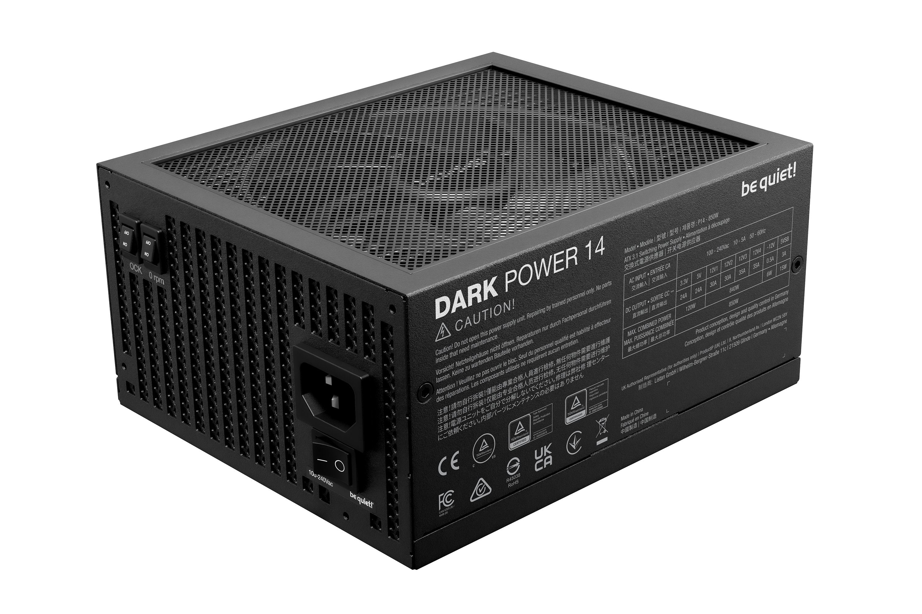Netzteil 850w Dark Power 14 Be Quiet Be Quiet!