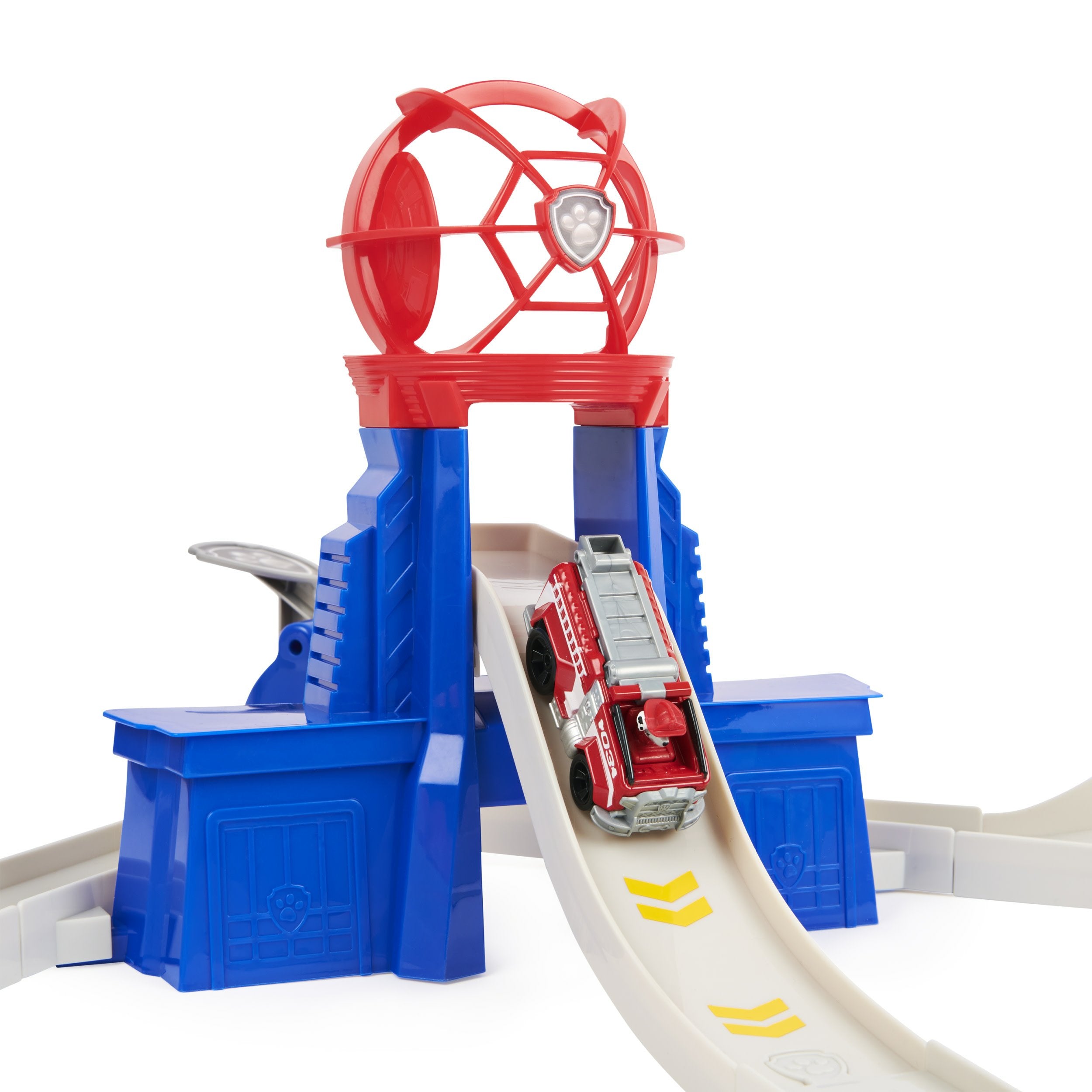 Spin Master Juego De Pista De Carreras De La Película Paw Patrol True Metal Total City Rescue 6061056