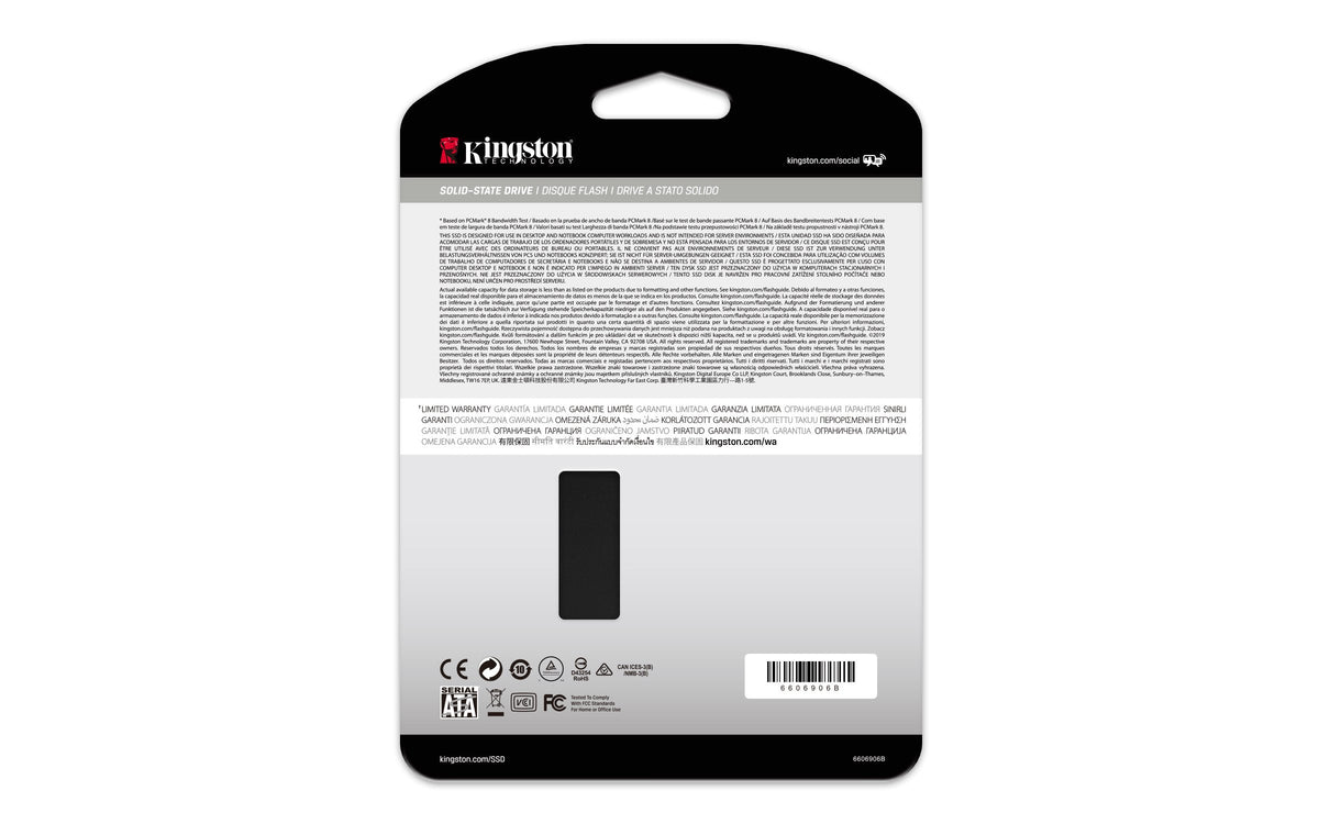 EAN 0740617304350 - Kingston Technology KC600 2 TB 2.5" Serial ATA III 3D TLC NAND imagen 5