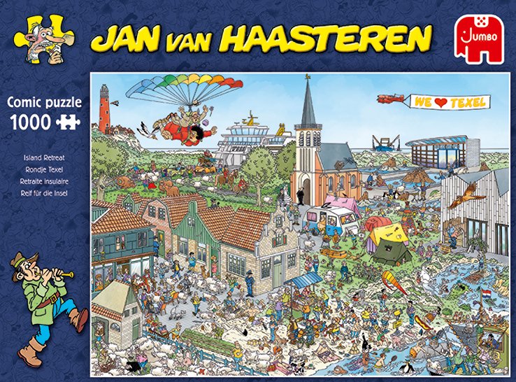 Jumbo Jan Van Haasteren Reif Para Die Insel 1000 Teile (20036)