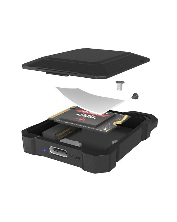 EAN 4250078175094 - ICY BOX IB-1601MP-CU31 caja para disco duro externo Caja externa para unidad de estado sólido (SSD) Negro imagen 2