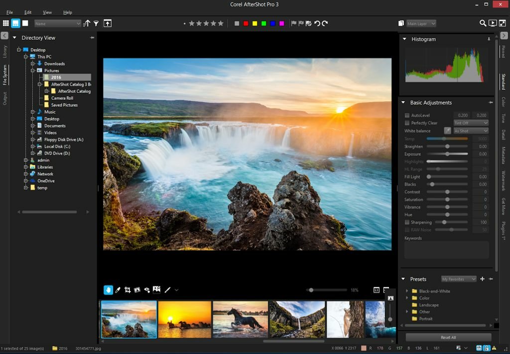 Corel Aftershot Pro 3 (1 Dispositivo - Licencia Perpetua) Esd - Licencia Electrónica
