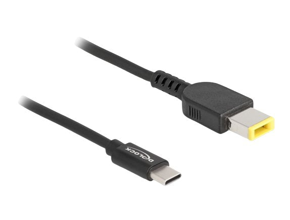 Delock Notebook Ladecable Usb Type-C Stecker Zu Lenovo 11,0 X 4,5 Mm Stecker