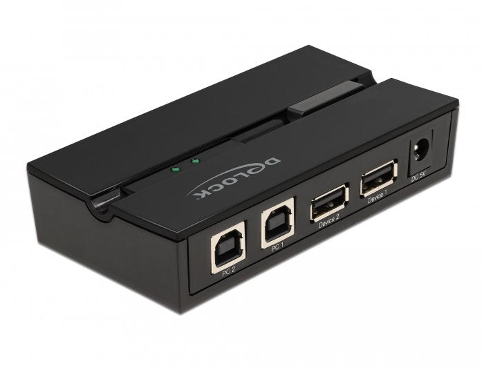 Delock Delock Conmutador Usb 2.0 Para 2 Pc A 2 Dispositivos, Conmutador Usb 11492