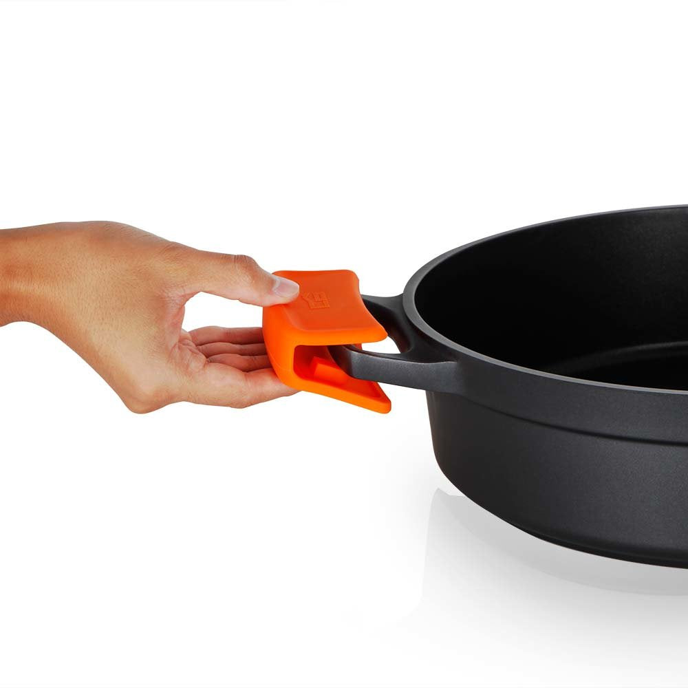 Orbegozo Cdb 1036 Cacerola Aluminio Fundido - Versatilidad Y Seguridad En La Cocina - Diseño Ergonomico - Asas De