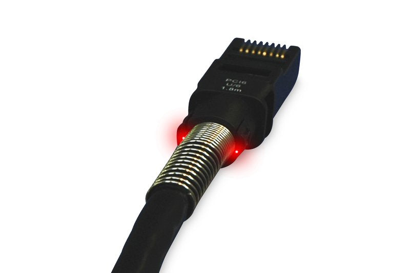 Cable De Red Rj45 Cat.6a Utp Negro, 1,8 Meter