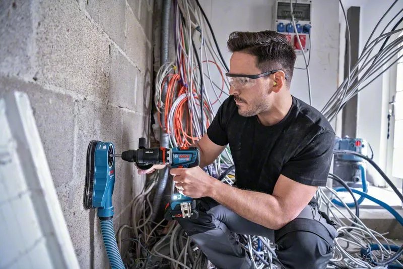 EAN 4059952617442 - Bosch GSR 18V-90 FC PROFESSIONAL 2100 RPM SDS Plus 920 g Negro, Azul, Rojo imagen 11