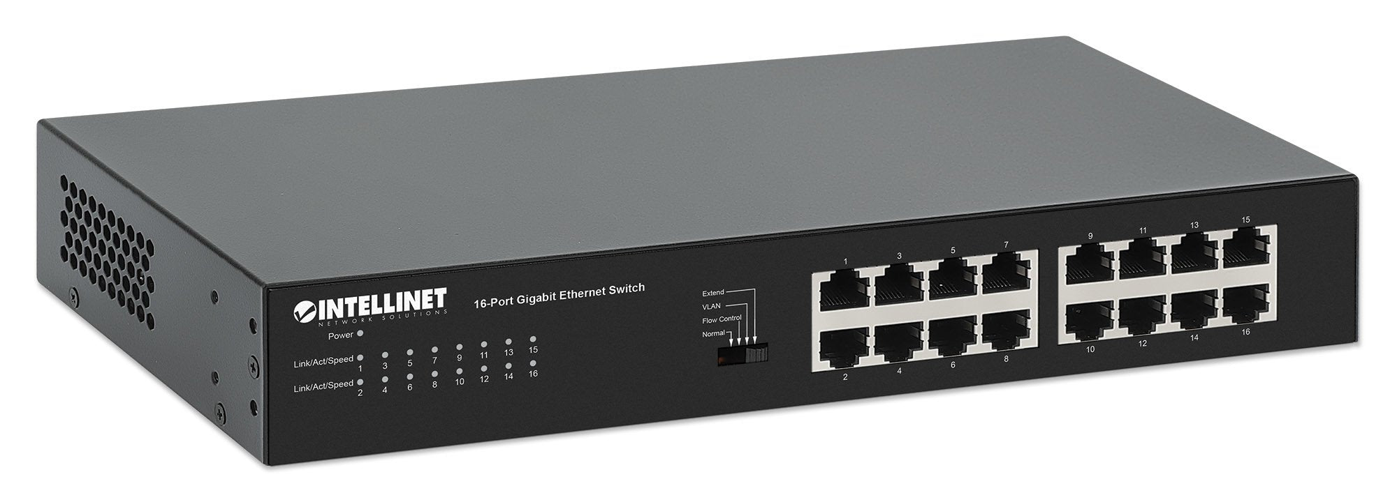 Intellinet 561815 Switch 16p Gigabit Manual Vlan