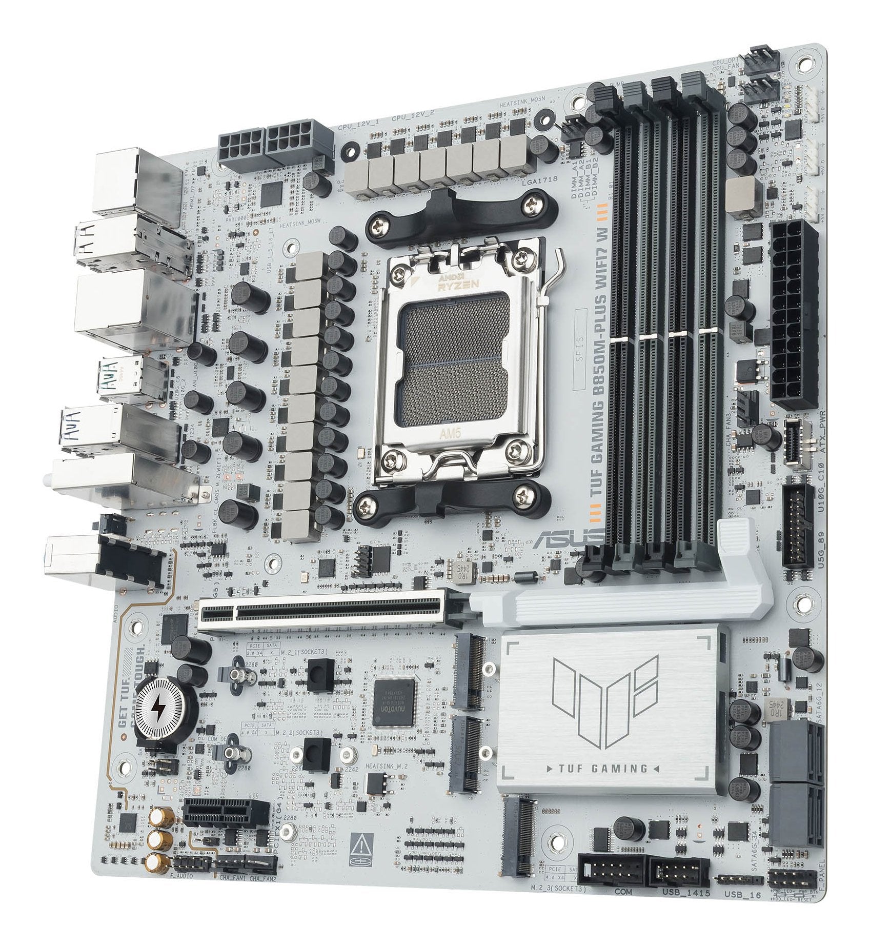 EAN 4711636167451 - ASUS TUF GAMING B850M-PLUS WIFI7 W AMD B850 Zócalo AM5 micro ATX imagen 8