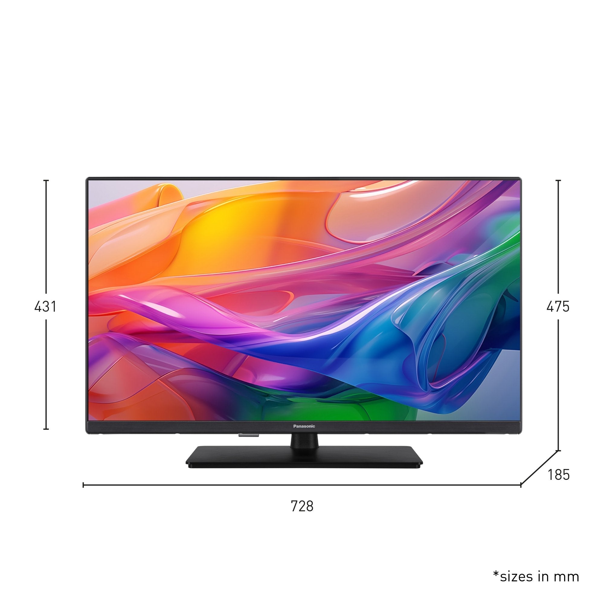 Televisor  Panasonic 32" Tv-32s50aez  Hd Smart Tv Wifi Negro