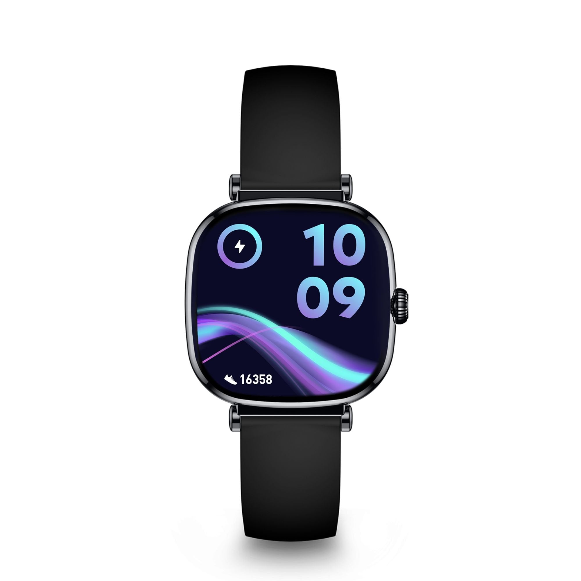 Ksix Iria Negro Smartwatch 1.7" 2 Correas (Metal + Silicona)