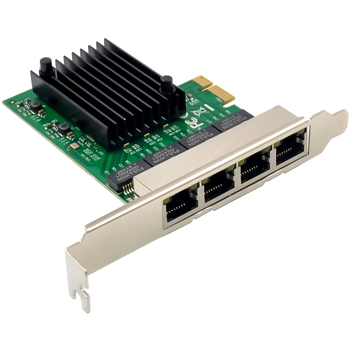 Inline Quad Gigabit Tarjeta De Red - 4x Rj45 1 Gb/S - Pcie X1