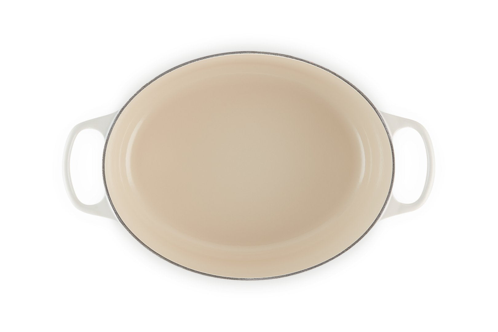 Le Creuset 21178317164430 Cacerola 6,3 L Ovalado Crema De Color