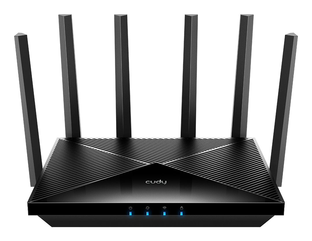 EAN 6971690794453 - Cudy WR6500 router inalámbrico Gigabit Ethernet Doble banda (2,4 GHz / 5 GHz) Negro imagen 1