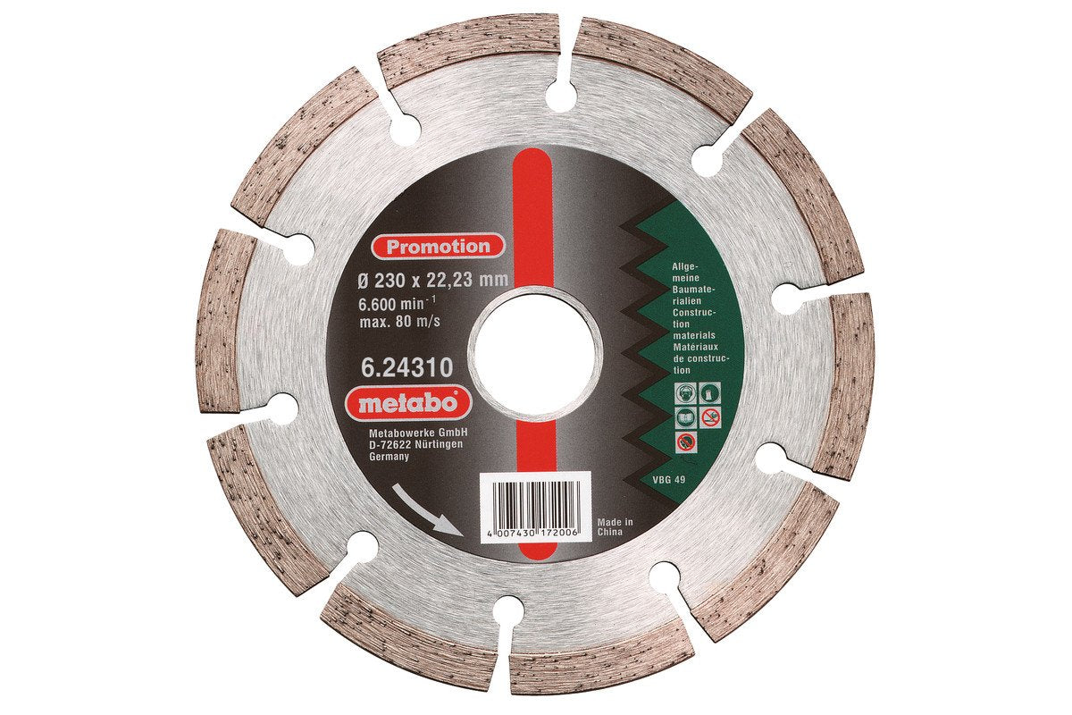Metabo Diamond Saw Blade Sp-U, 230x22,23 Mm