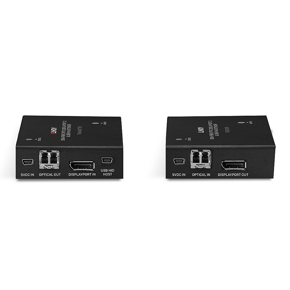 Extensor Kvm Displayport 1.2 De Fibra Óptica De 300 M Lindy