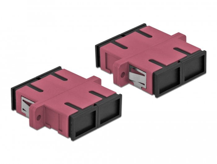 Lwl Kupplung Sc Duplex Buchse Zu Sc Duplex Buchse Multimode 4 Stück Violett
