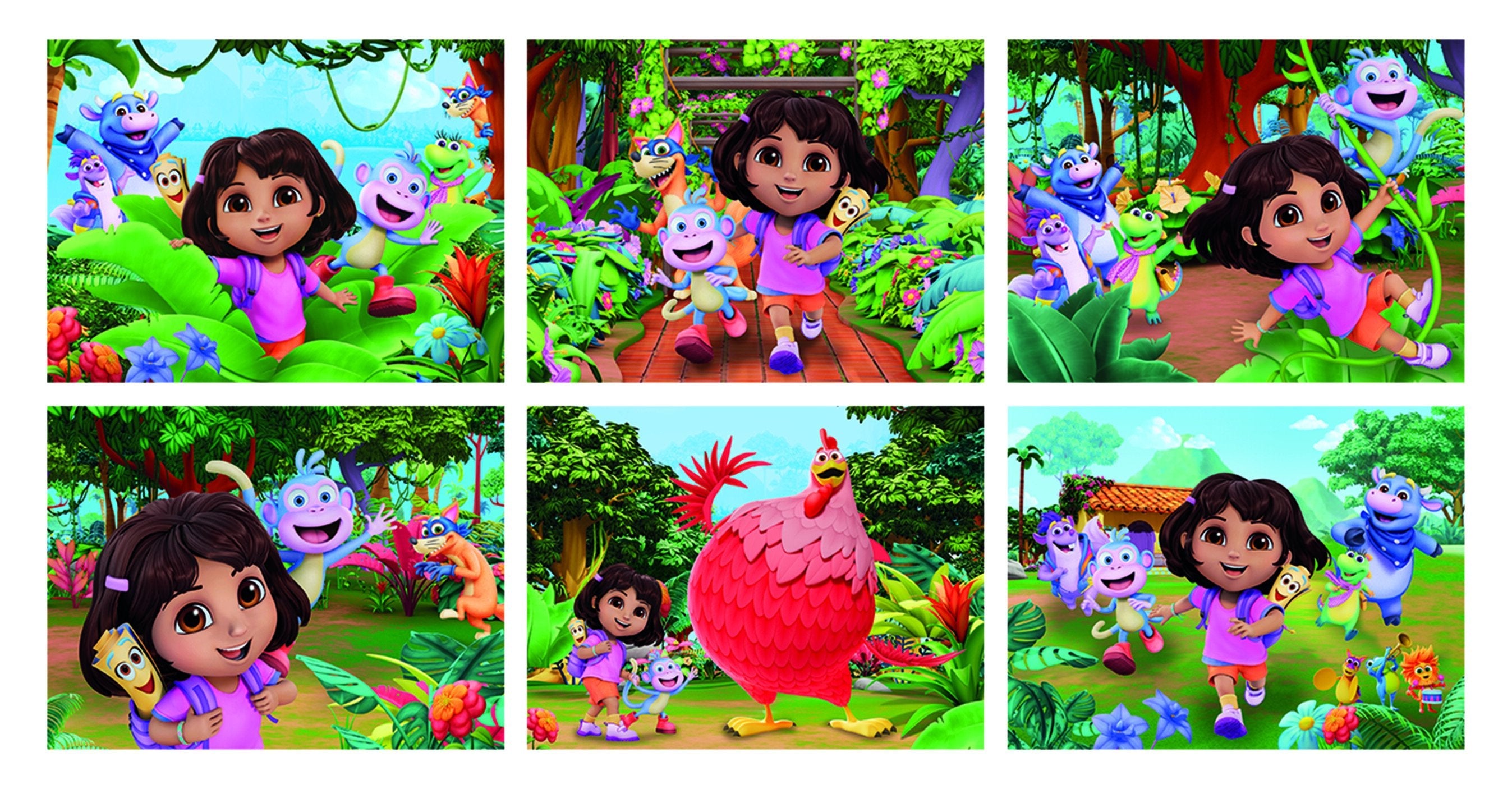 Puzzle Cubo Dora La Exploradora 12pzs
