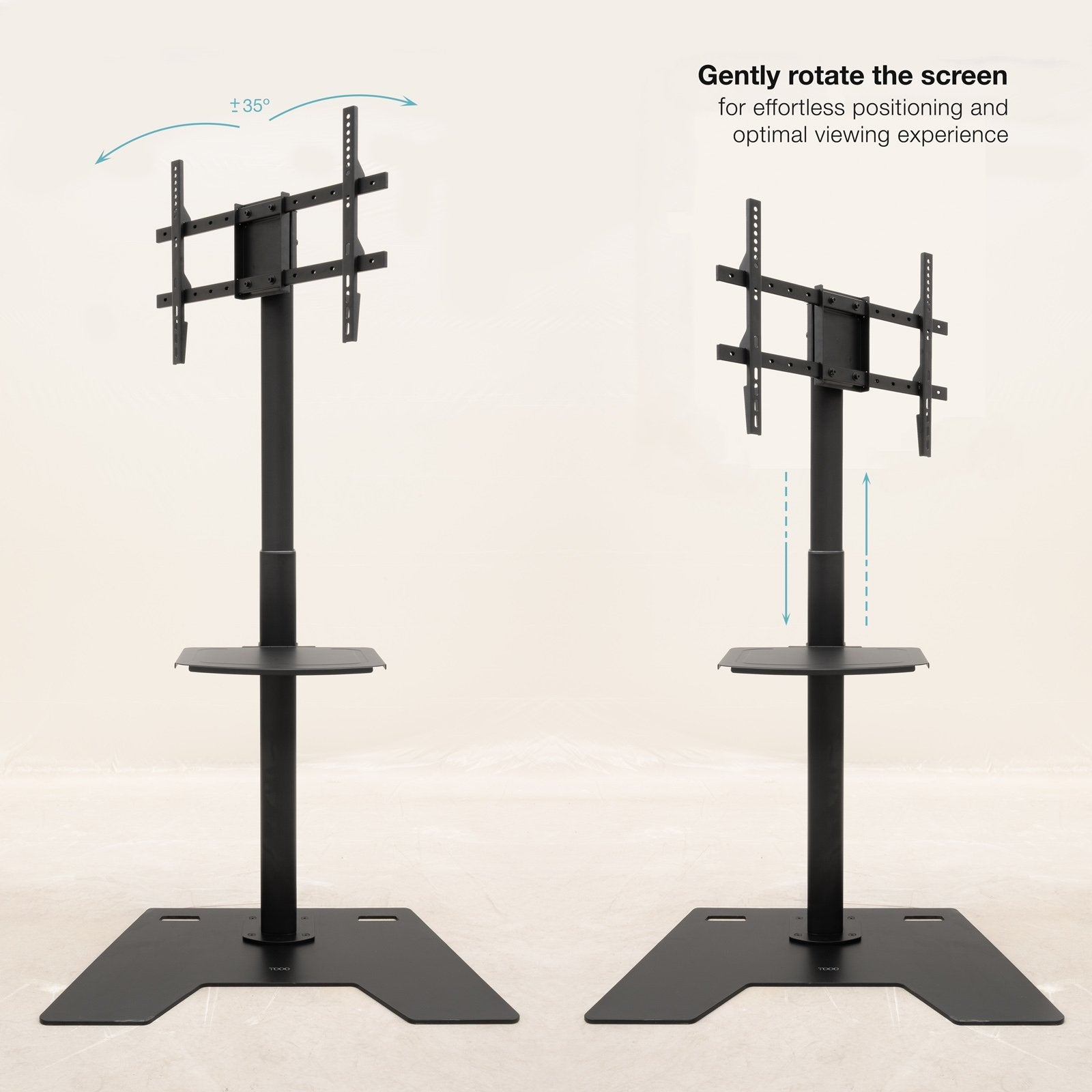 Soporte Suelo "Minos" 37-70" Rotación 90°