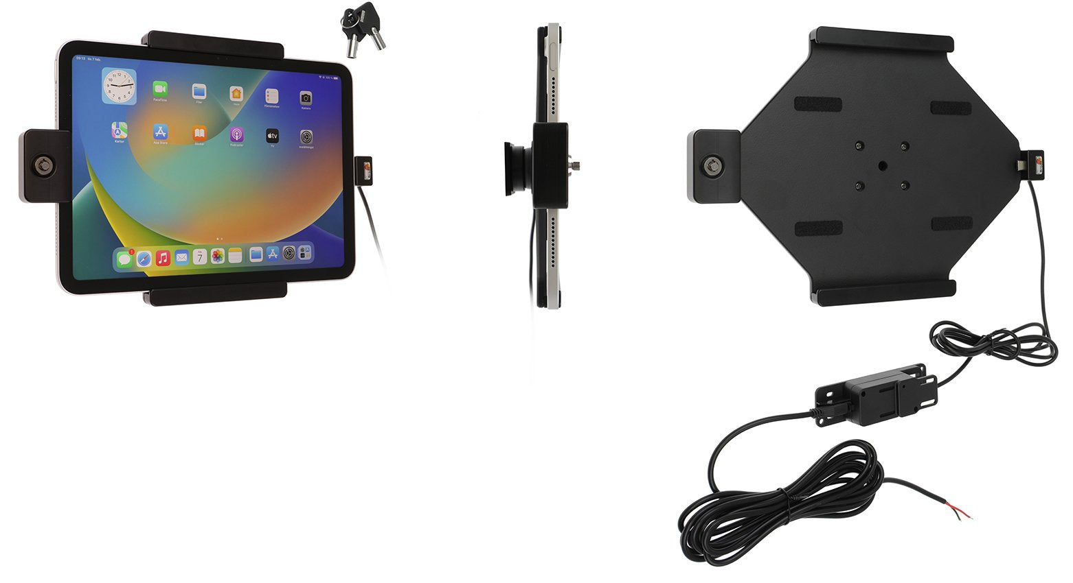 EAN 7320287363395 - Brodit 736339 soporte Soporte activo para teléfono móvil Tablet/UMPC Negro imagen 1