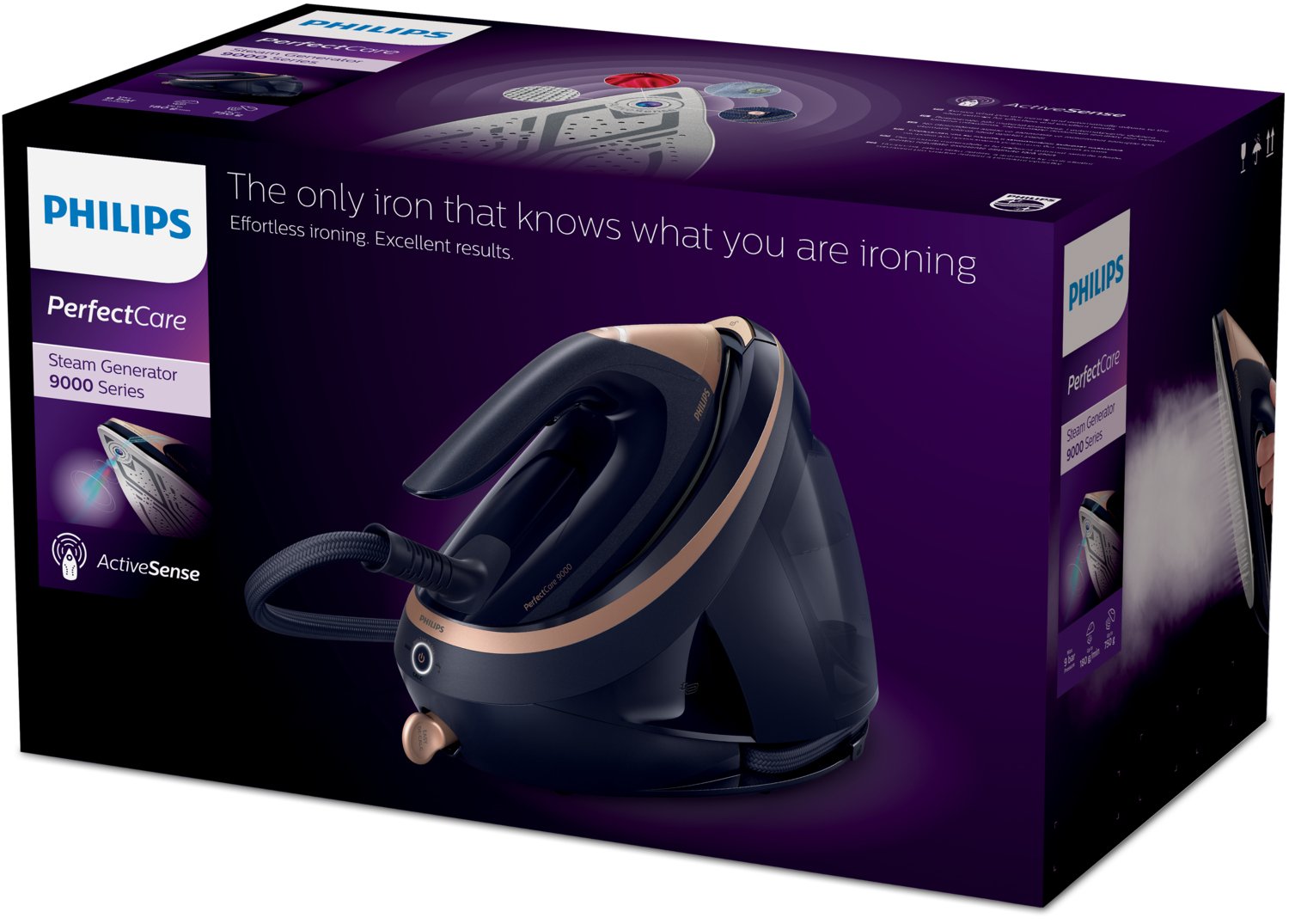 Philips Psg9050/20 Estación Plancha Al Vapor 3100 W 1,8 L Suela De Steamglide Negro