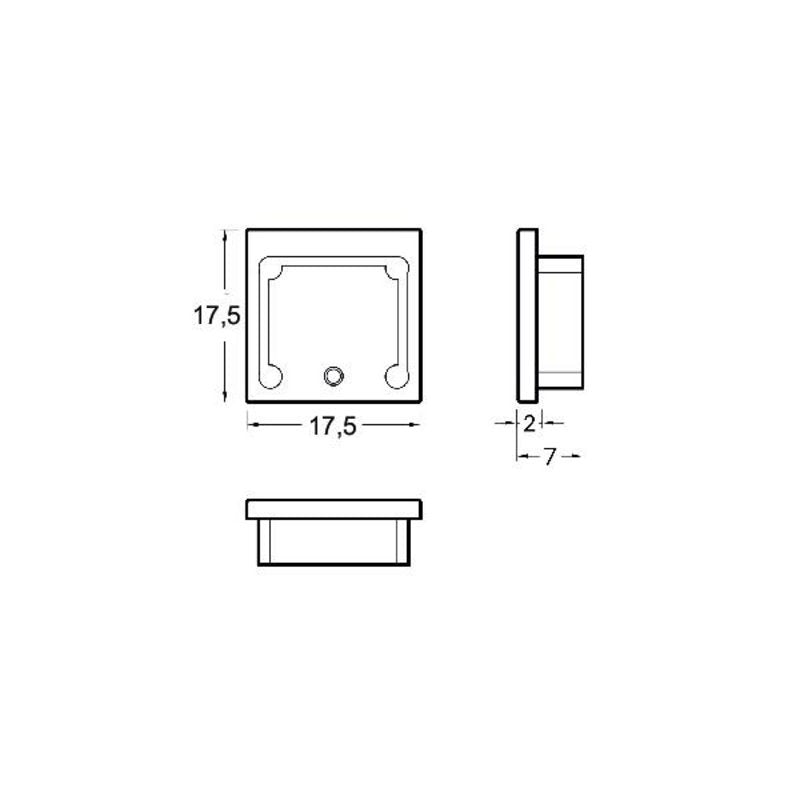 Brumberg 53039260 Endkappen-Set Qualityflex Si
