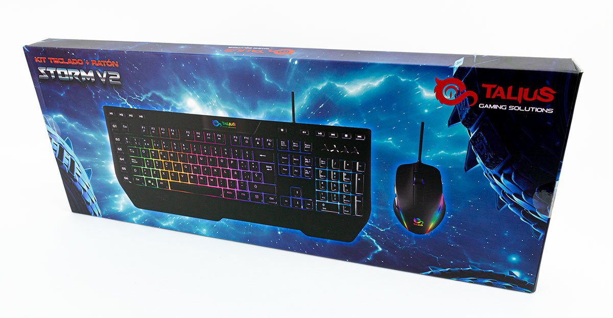 EAN 8436550234879 - TALIUS TAL-STORMV2 teclado Ratón incluido Juego QWERTY Español Negro imagen 9