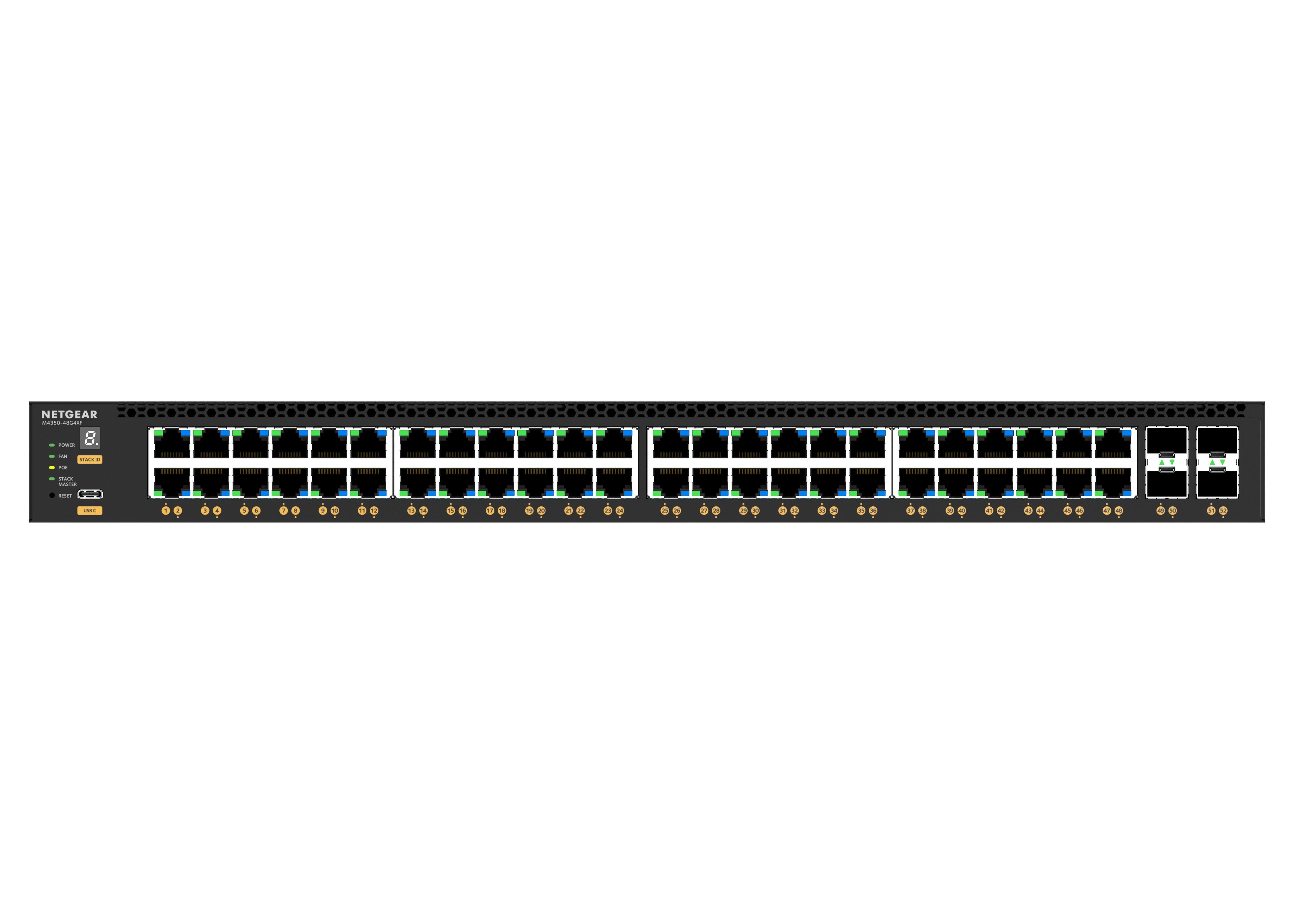 Switch  52pt M4350-48g4xf Managed Cpnt