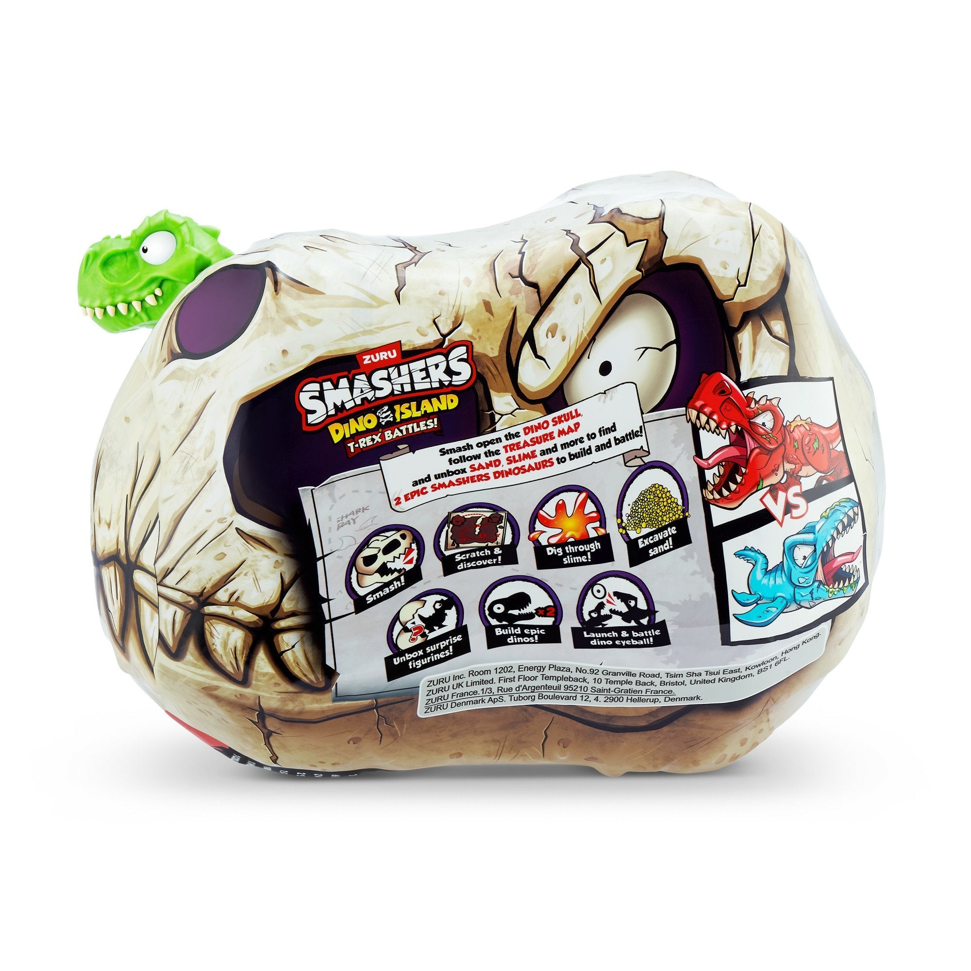 Zuru Smashers - Juego De Juegos De Batallas T -Rex, 74114