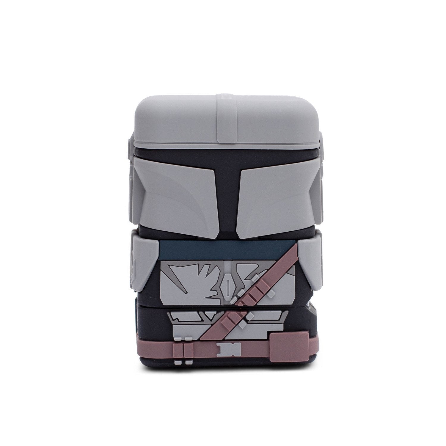 Cable Retráctil Powersquad Flip "The Mandalorian" 3 En 1 Lightning/Micro/Usb-C