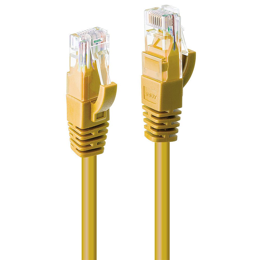 EAN 4002888480642 - Lindy 48064 cable de red Amarillo 3 m Cat6 U/UTP (UTP) imagen 1