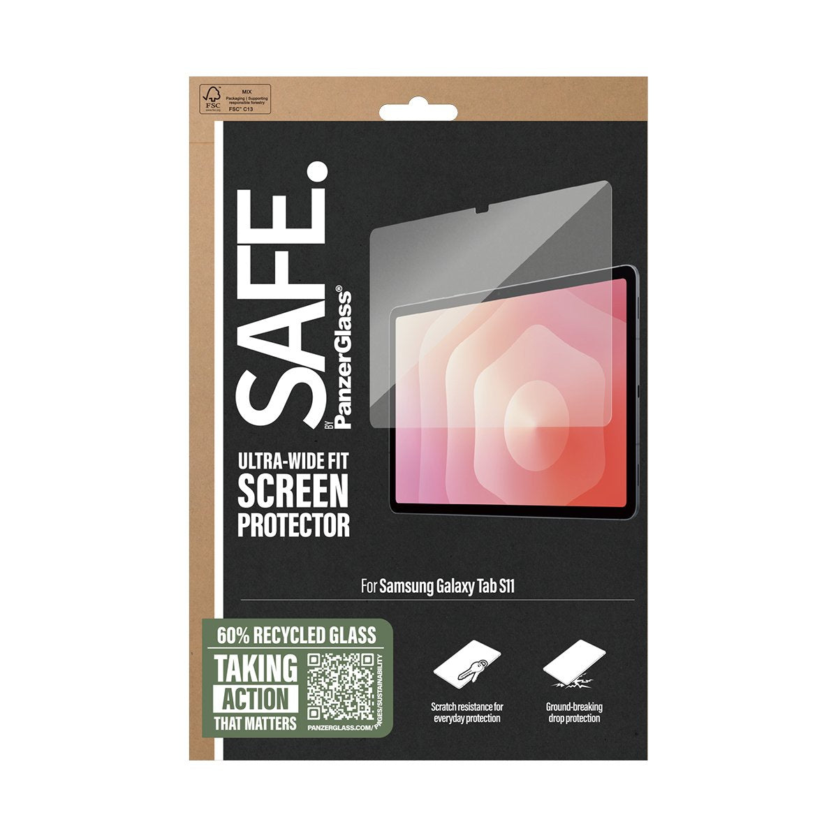 Panzerglass Safe. By Panzerglass - Protector De Pantalla Para Tablet