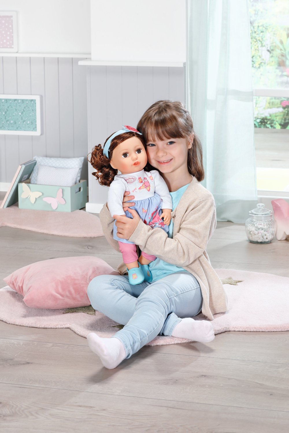 Muñeca Zapf Creation Baby Annabell® Sophia 43cm Brünett, Puppe 707234