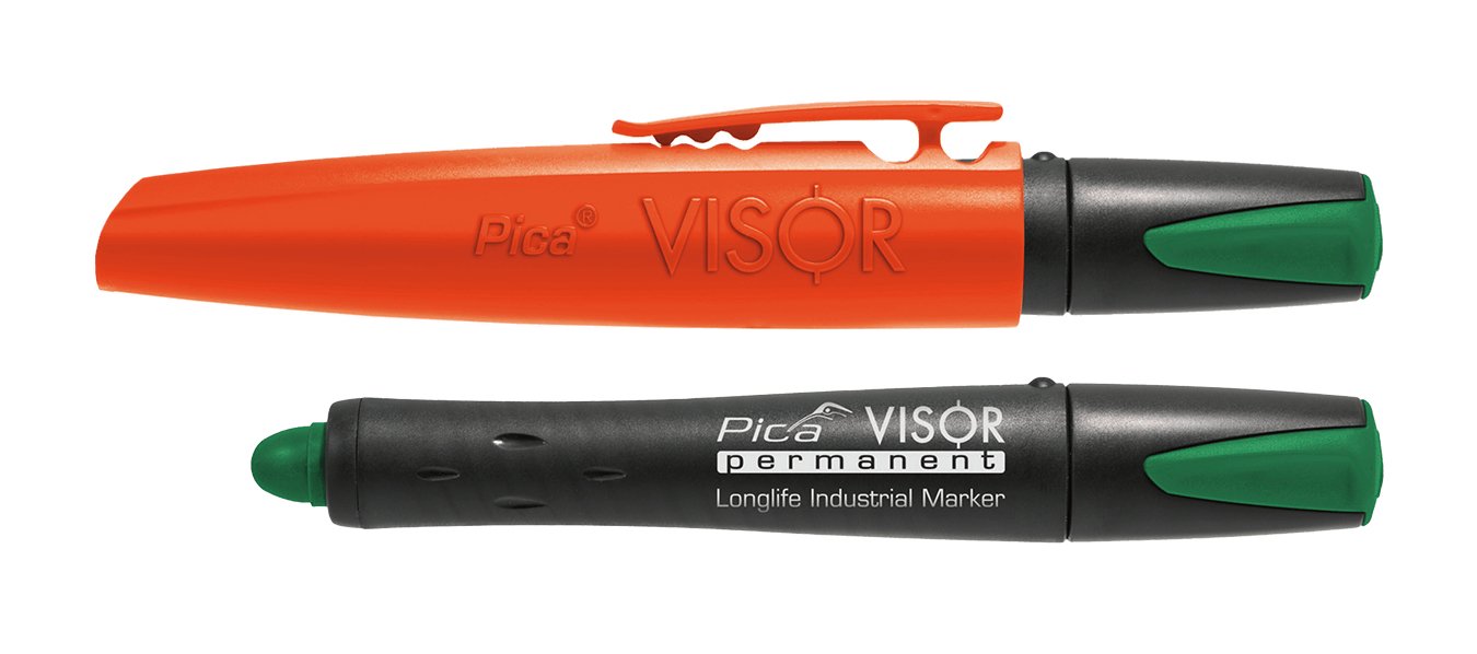 EAN 4260056153525 - Pica-Marker VISOR marcador permanente Punta ancha Verde 1 pieza(s) imagen 1