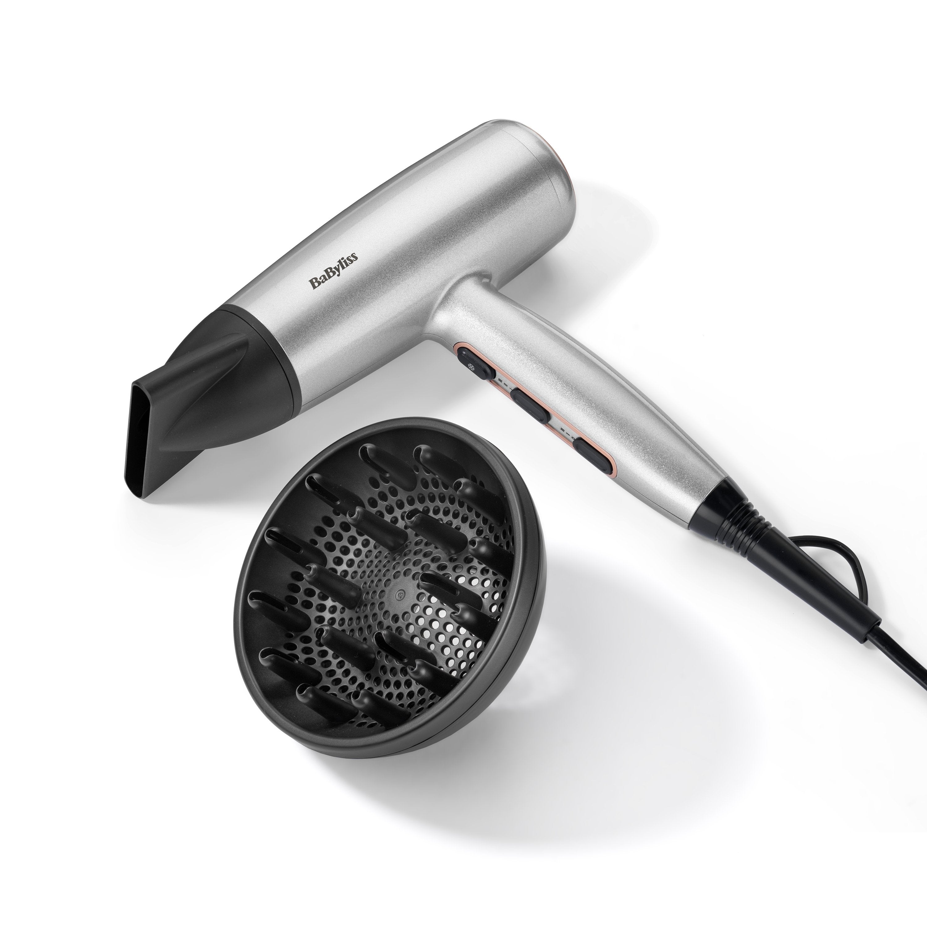 Secador Babyliss Cosmos D580de  2100 W Acero Satinado