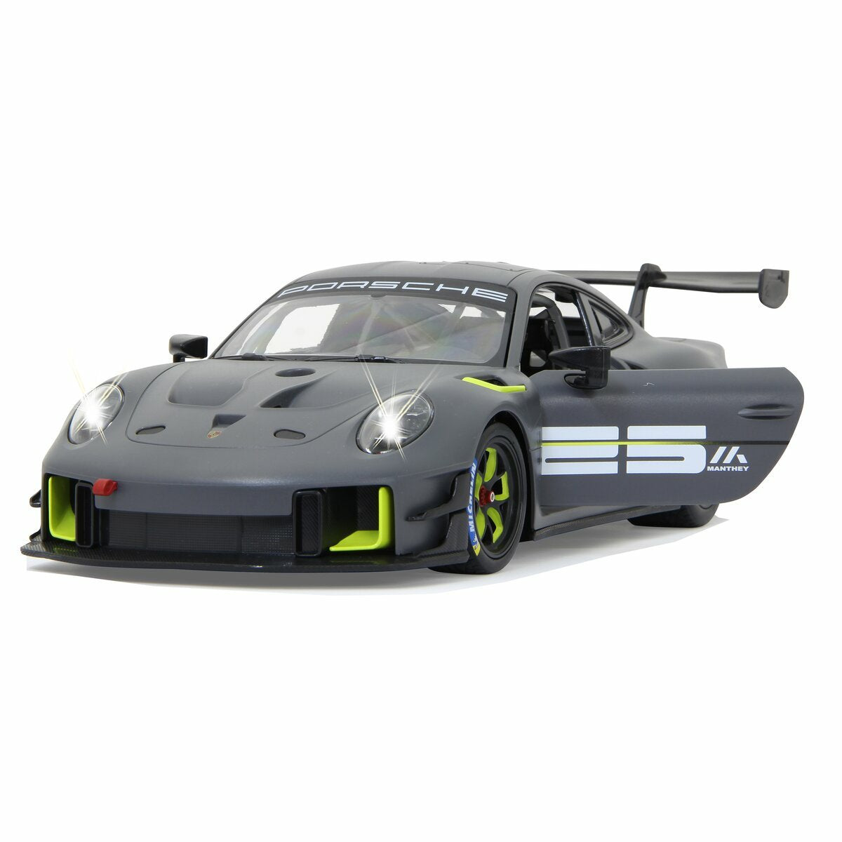 Jamara Porsche 911 Gt2 Rs Clubsport 25 1:14 Grau 2,4ghz Manual Door