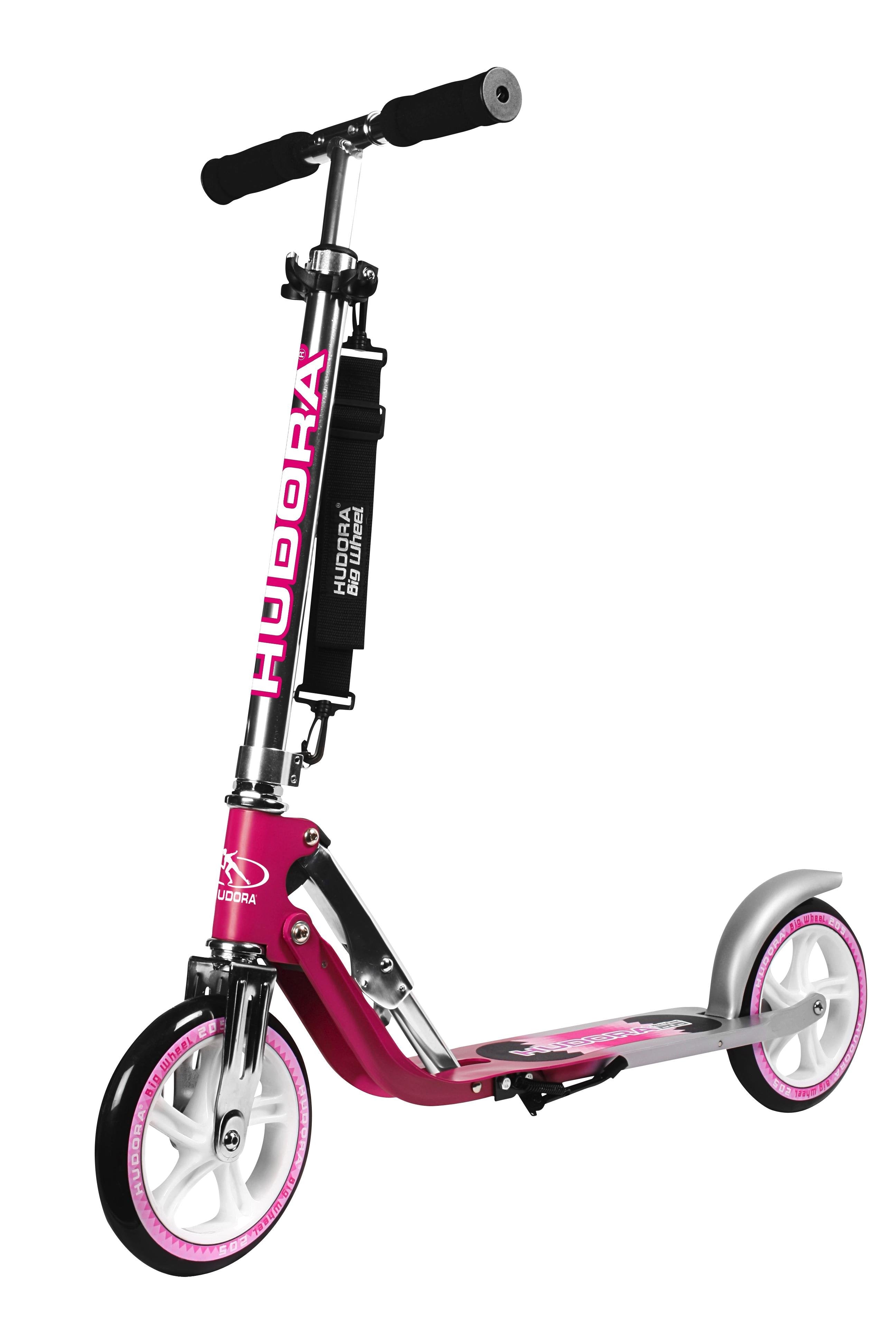 Hudora 14764, Vespa Magenta/Plateado
