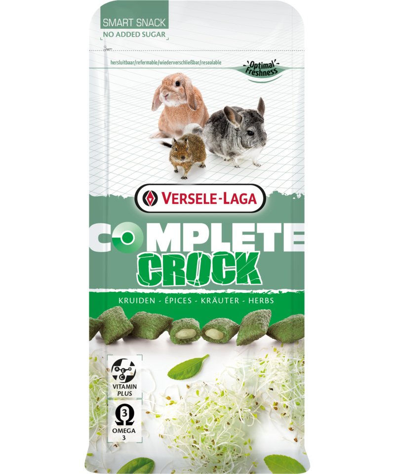 EAN 5410340613047 - Versele-Laga Crock Herbs Snack 50 g Conejo imagen 1