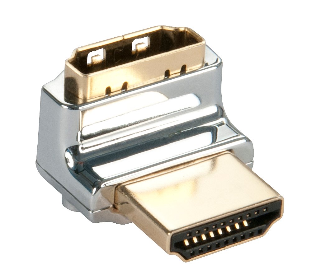 Lindy 41506 Cambiador De Género Para Cable Hdmi Plata