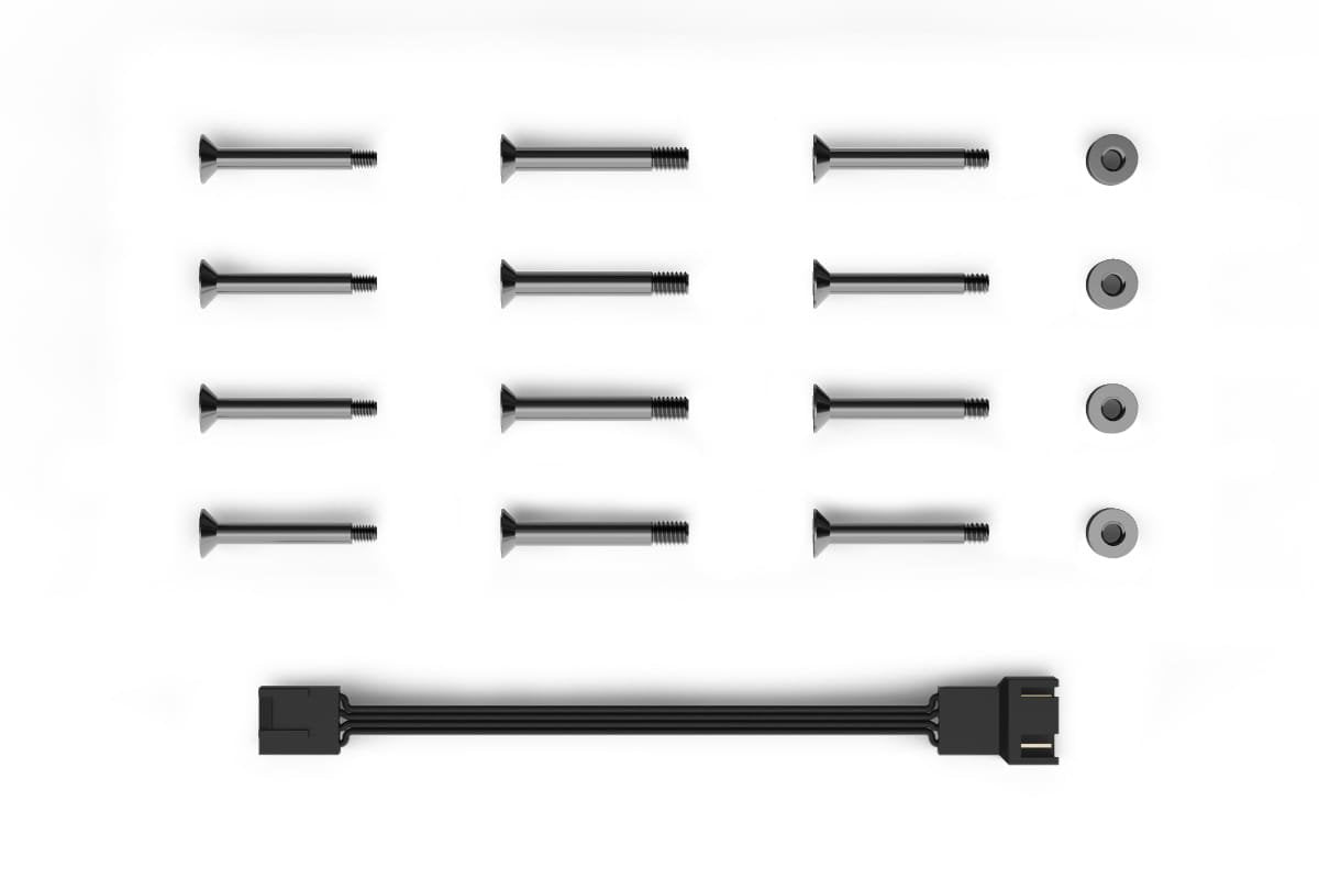 Alphacool Apex Stealth Metal 120mm Lüfter 2000rpm, Ventilador Negro