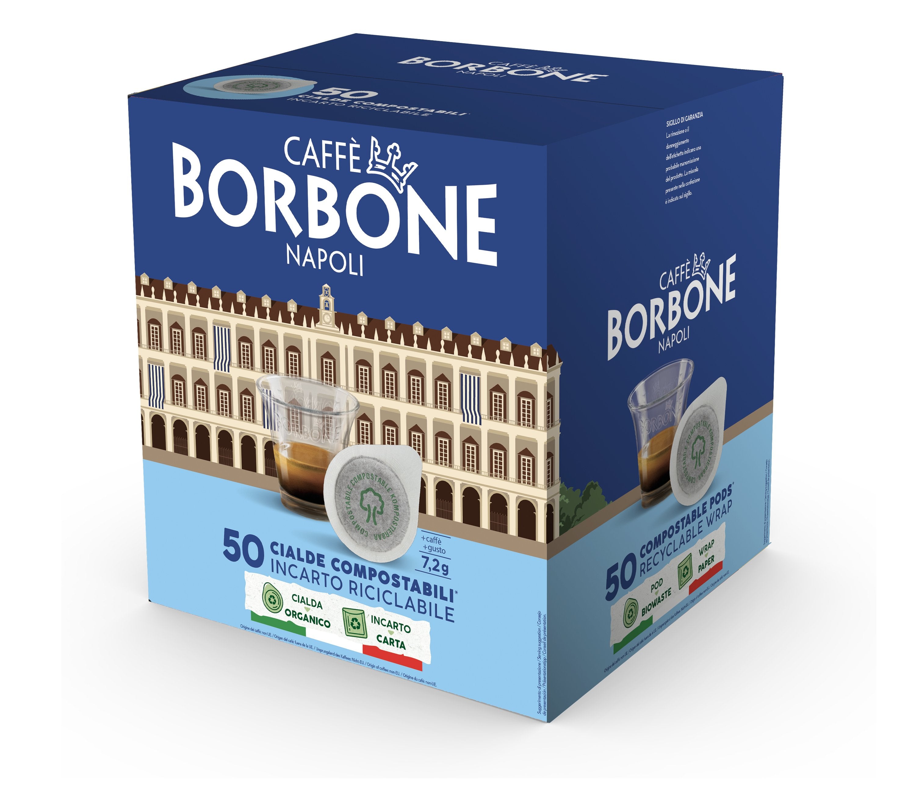 EAN 8034028334498 - Caffè Borbone Miscela Suprema Dosis de café 50 pieza(s) imagen 2