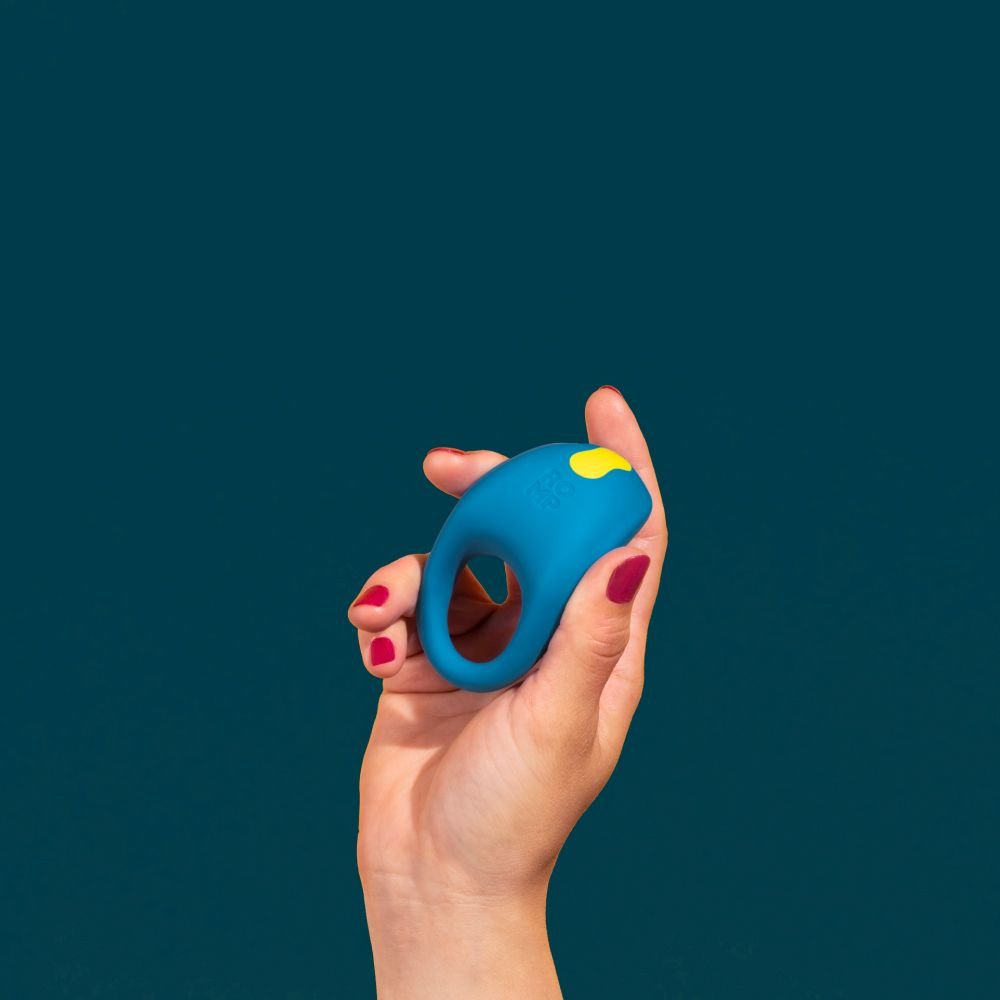 Romp - Juke Anillo De Silicona Para Pene Con Vibrador De Estimulación De Clítoris