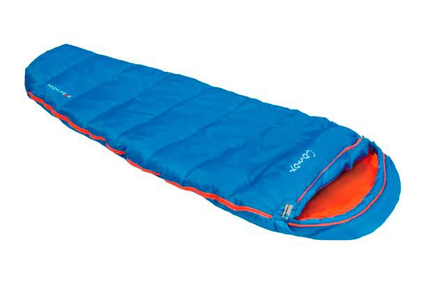 Saco De Dormir High Peak Schlafsack Comox (Hellazul/Naranja) 23045