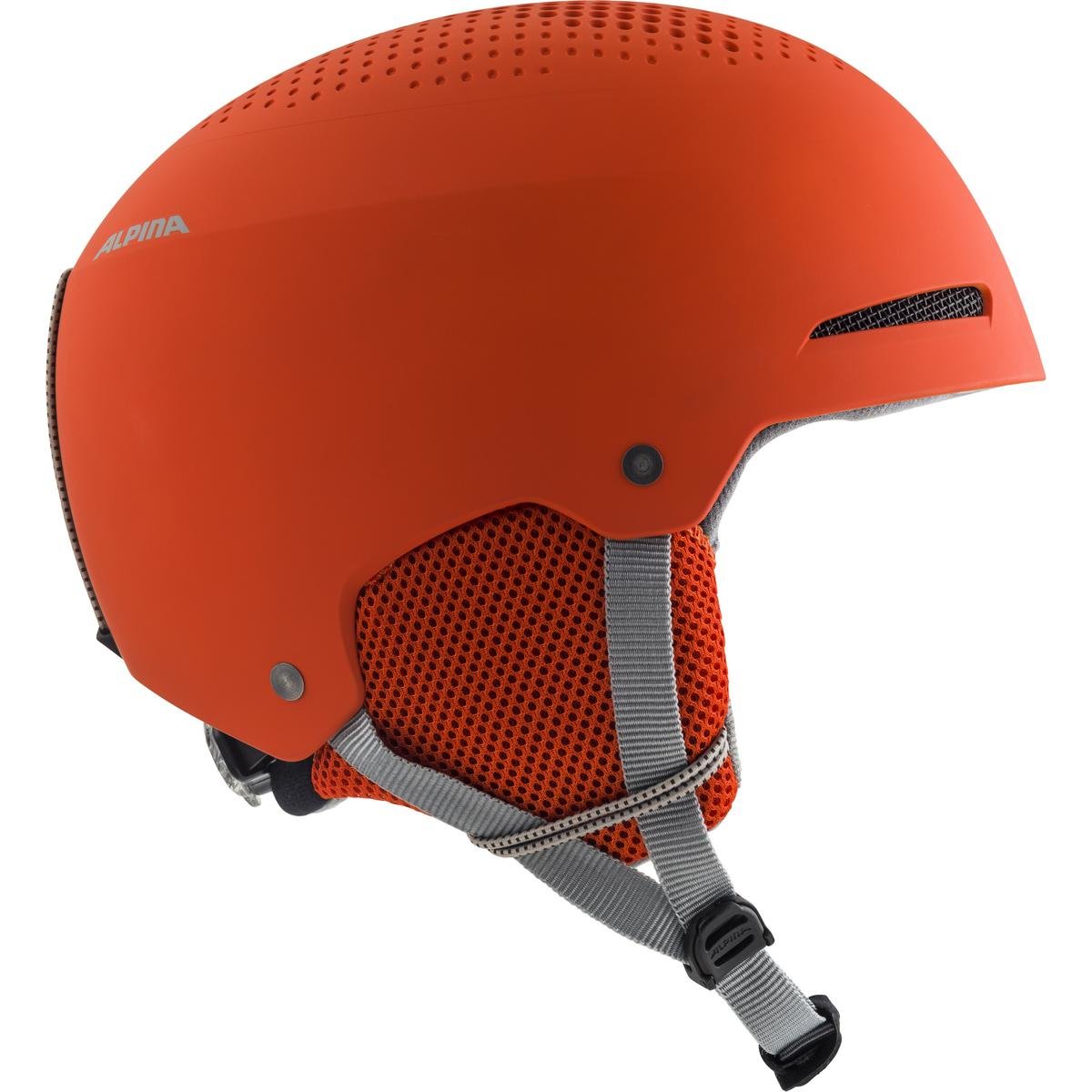 Casco De Invierno Alpina Zupo Pumpkin-Orange Matt 54-58