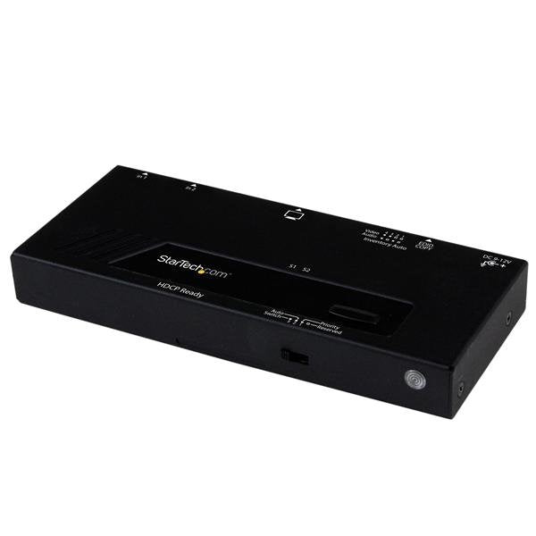 Startech Switch Hdmi 2 Puertos Con Conmutado Autom