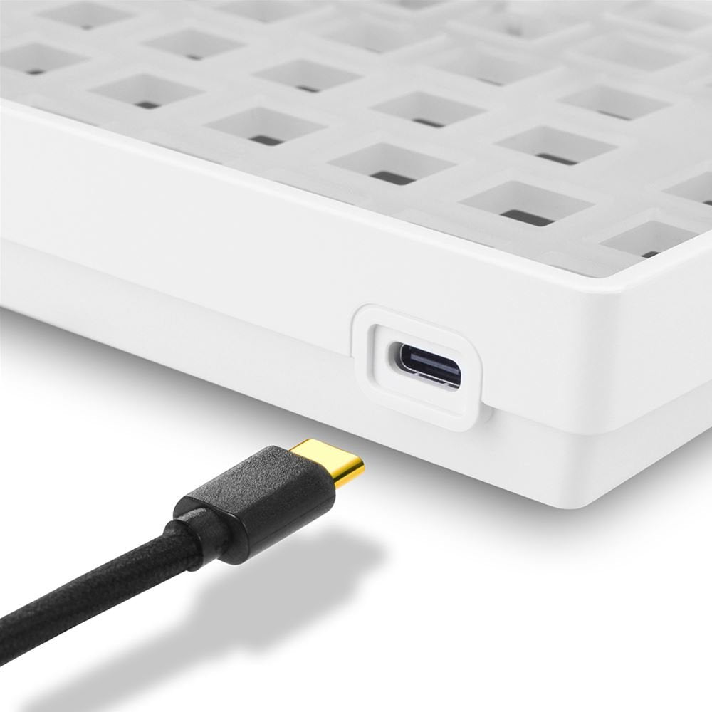 Sharkoon Skiller Sgk50 S3 Barebone, Teclado Para Gaming Blanco